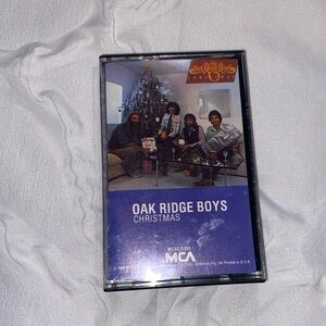 MCA Records Oak Ridge Boys Christmas Cassette and Cover 1982 Printed in USA VTG